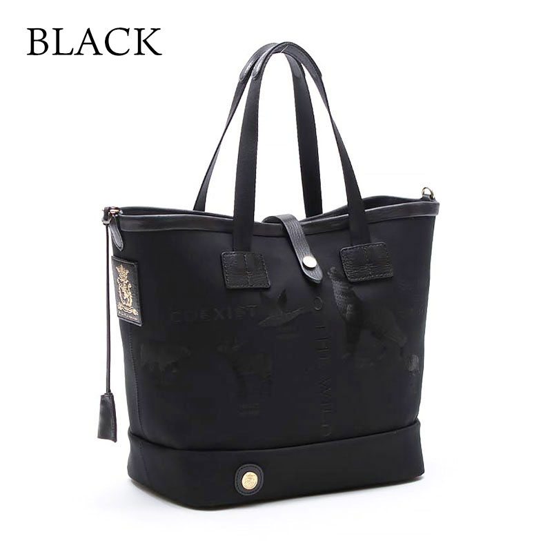 A.D.M.J（エーディーエムジェイ） トートバッグ ADMJ 動物刺繍 INTO