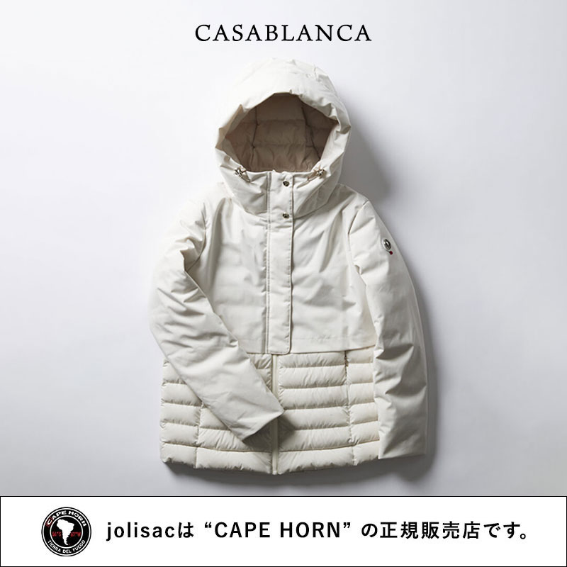 CAPE HORN 正規品 ケープホーン ダウン レディース カサブランカ CASABLANCA ミディアム丈 52532 公式 正規取扱店 :  capehorn-tambo-s : バッグと財布の通販サイトjolisac - 通販 - Yahoo!ショッピング