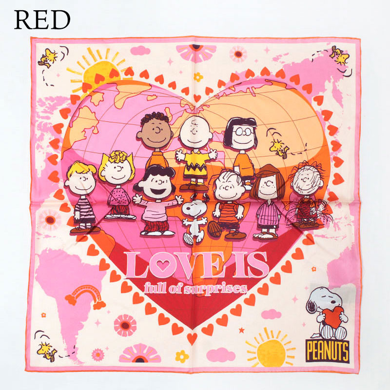 CODELLO（コデッロ） スカーフ コデロ シルクバンダナ PEANUTS
