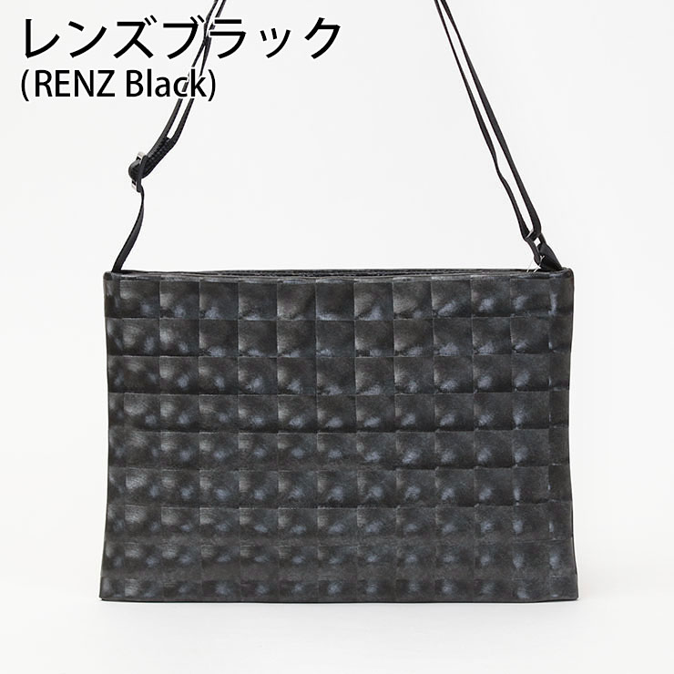 アクリリック バッグ acrylic ショルダー 薄マチ Pochette DEEP 1218