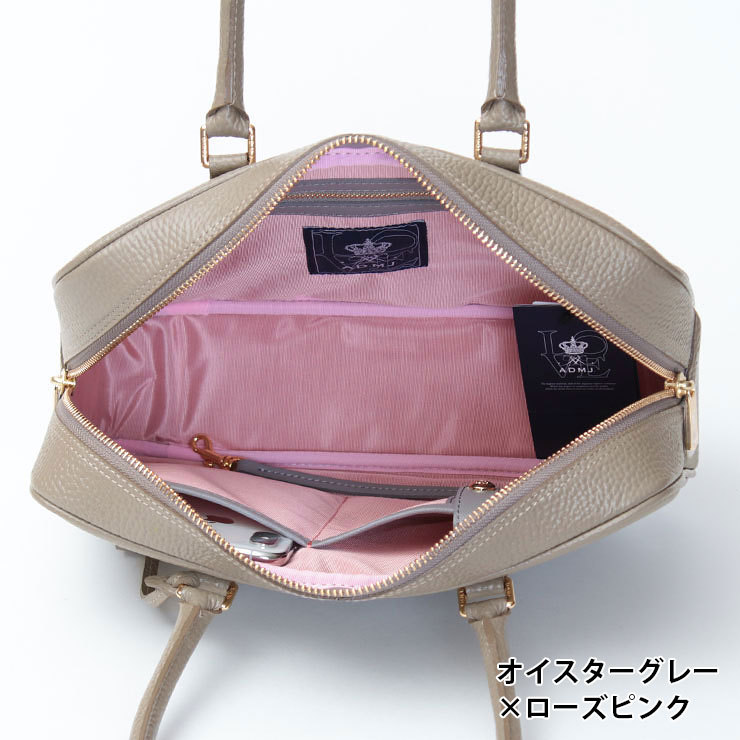 A.D.M.J ADMJ 正規品 バッグ レディース ボストン 当店限定