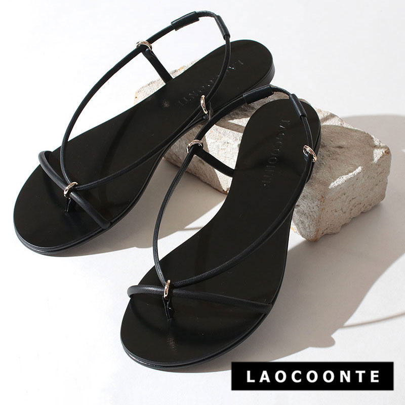 LAOCOONTE（ラオコンテ） サンダル レディース 夏 フラット LAOCOONTE