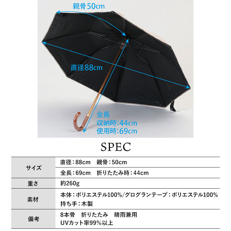 日傘 ATHENA NEW YORK スペック