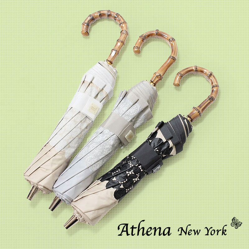 Athena New York（アシーナニューヨーク） 日傘 レディース 折りたたみ