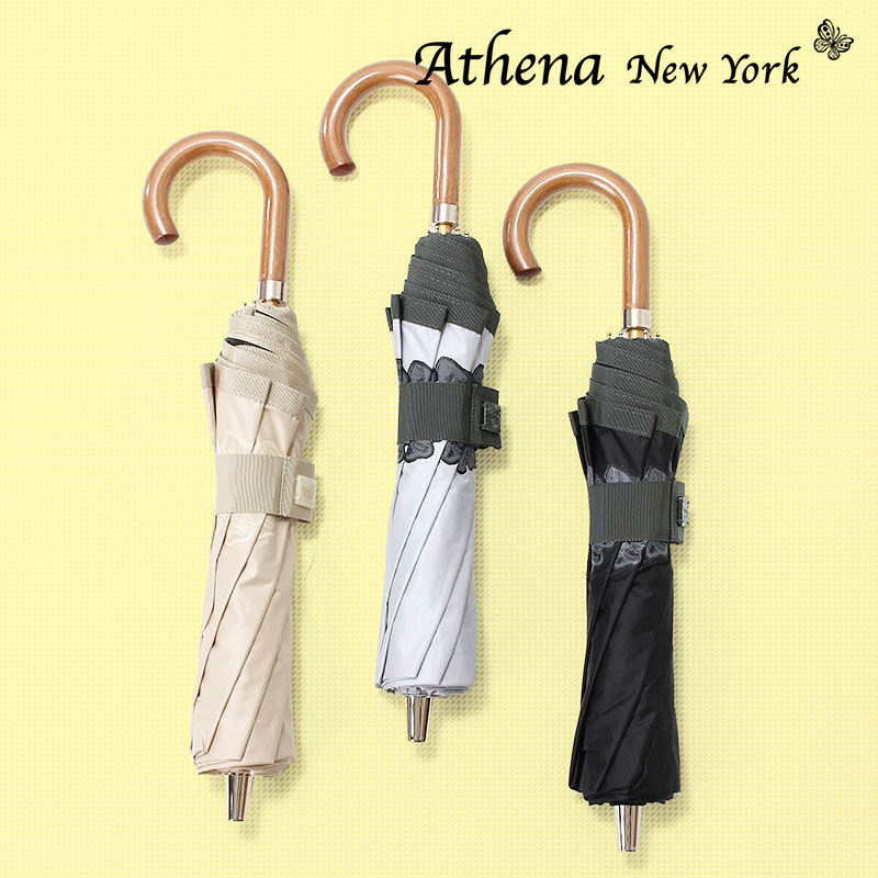 アシーナニューヨーク 傘 athena new york 晴雨　折り畳　日傘 Athena New York（アシーナニューヨーク） 日傘 レディース 折りたたみ