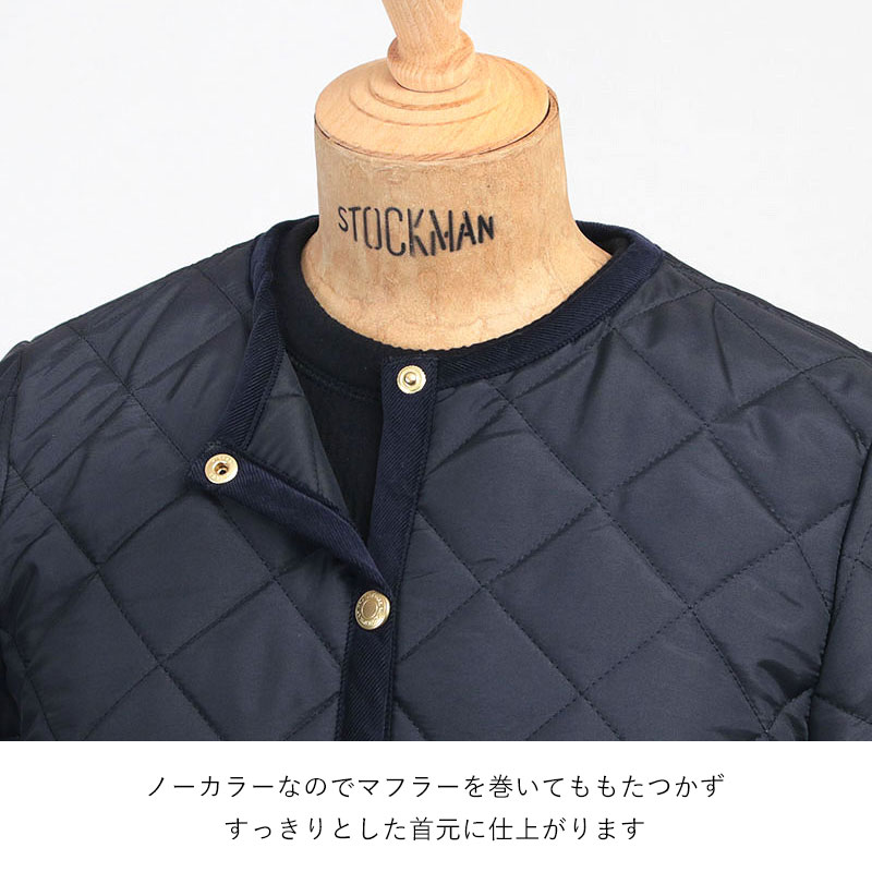 tww ノーカラージャケット 首元