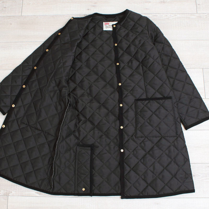 tww ノーカラーコート 内側