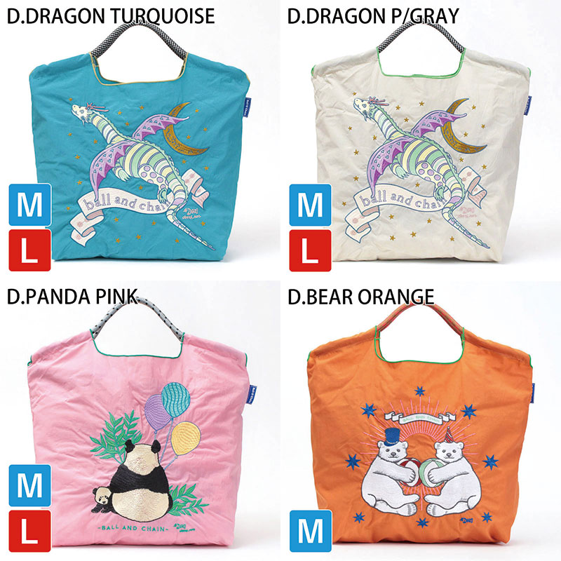 Ball&Chain エコバッグ 新作バリエーション7