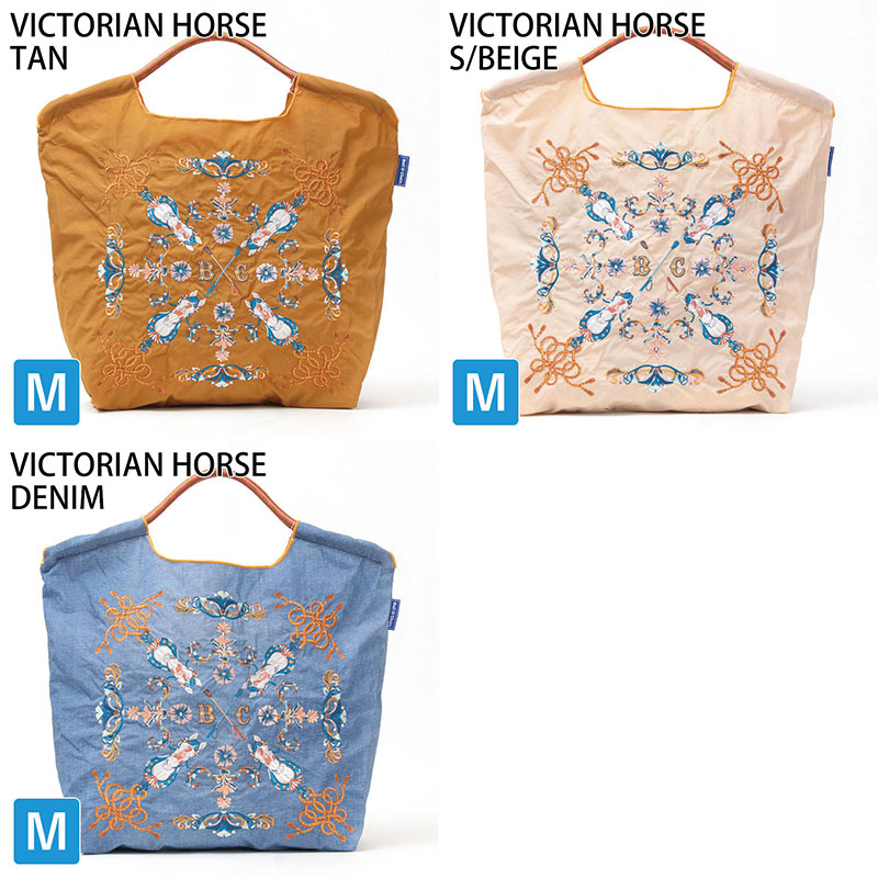 Ball&Chain エコバッグ 馬柄バリエーション 