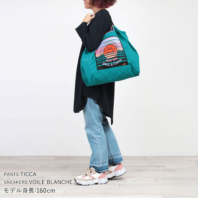 Ball&Chain エコバッグ コーディネート