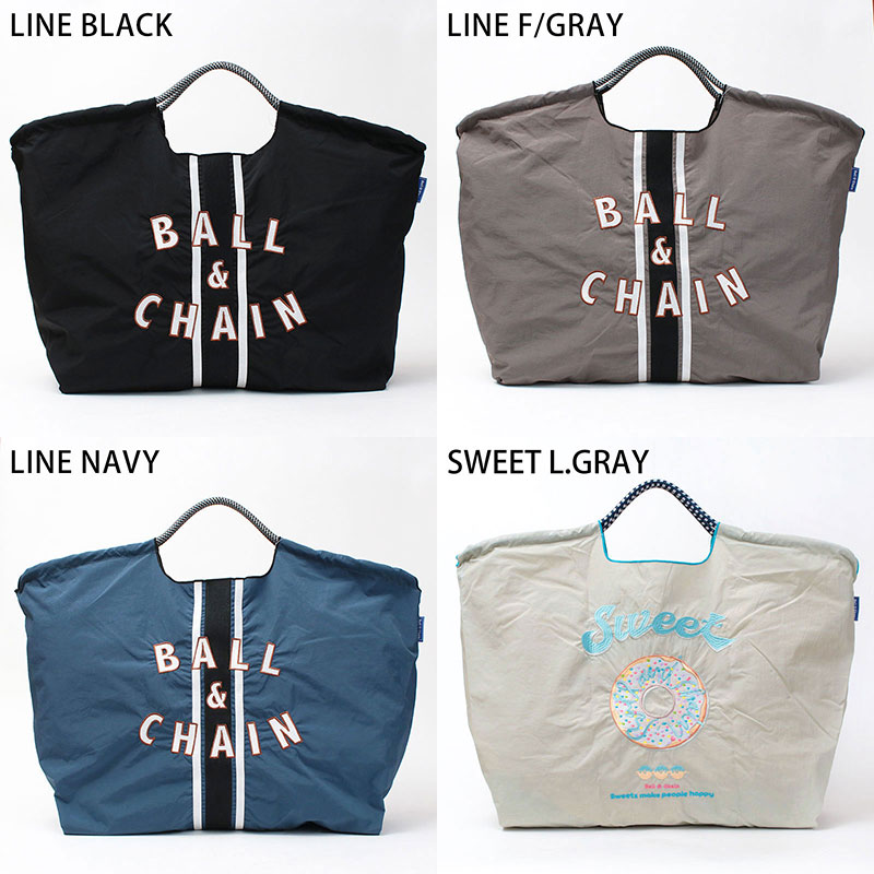 Ball&Chain エコバッグ 新作バリエーション