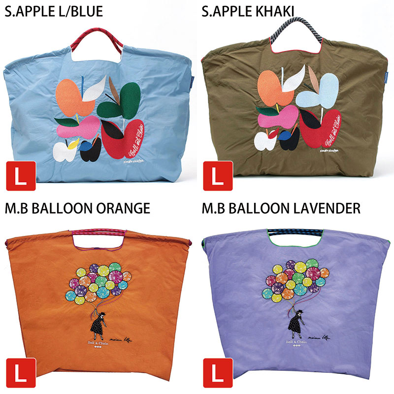 Ball&Chain エコバッグ 新作バリエーション1