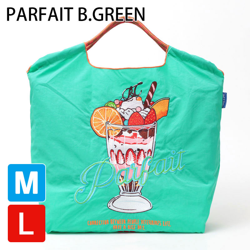 Ball＆Chain（ボールアンドチェーン） m l エコバッグ M Lサイズ 刺繍