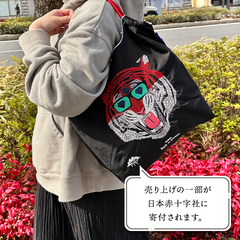 Ball&Chain エコバッグ 赤十字社