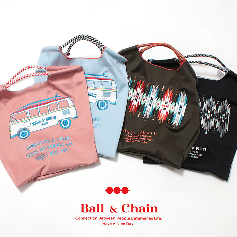 Ball&Chain エコバッグ ネイティブブラック