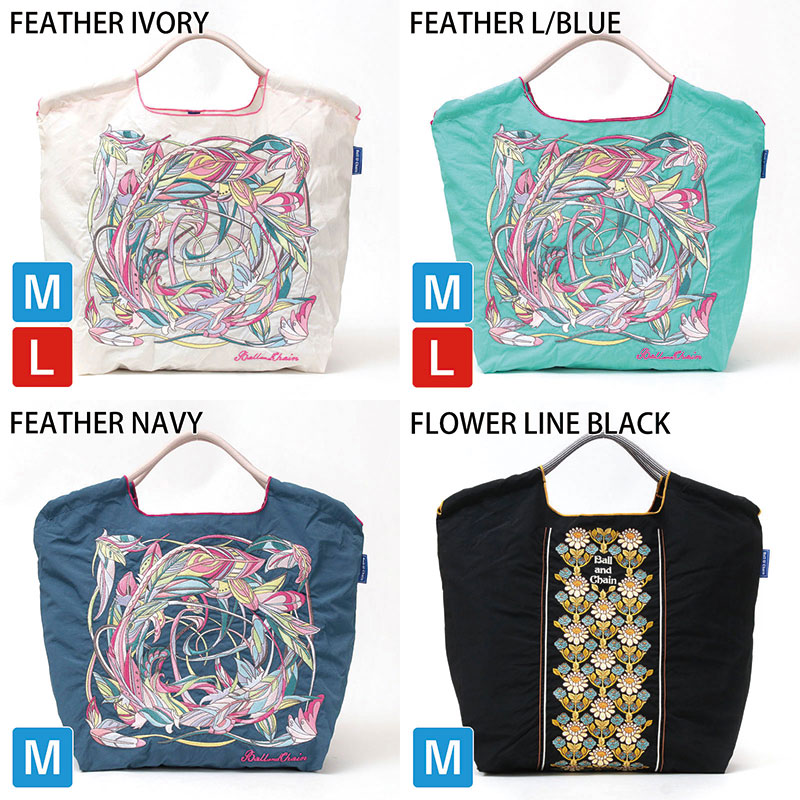 Ball&Chain エコバッグ 新作バリエーション2