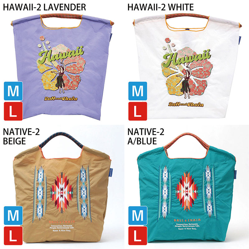 Ball&Chain エコバッグ 新作バリエーション1