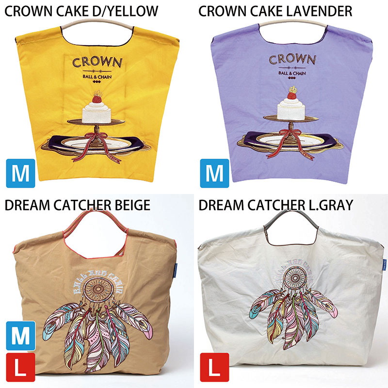 Ball&Chain エコバッグ 新作バリエーション5