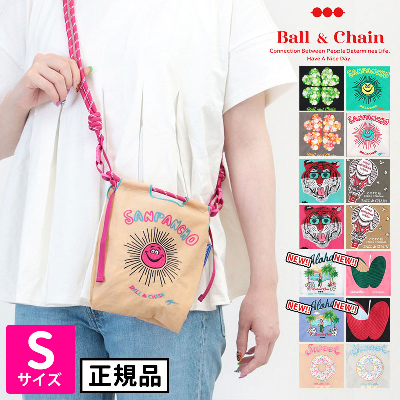 ボールアンドチェーン Ball&Chain バッグ 刺繍 Sサイズ エコバッグ 正規品