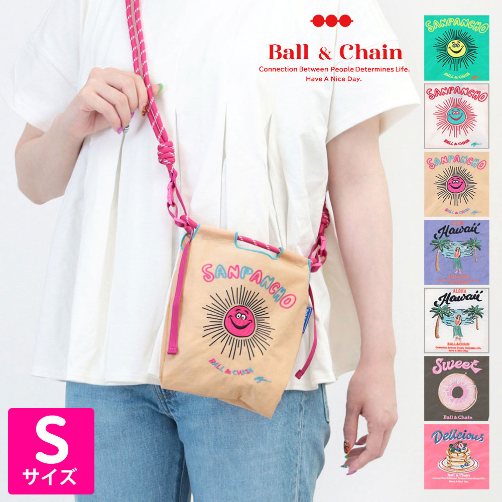 BallChain エコバッグ 刺繍 ボールアンドチェーン Sサイズ :bcs-animal:バッグと財布の通販サイトjolisac - 通販 -  Yahoo!ショッピング