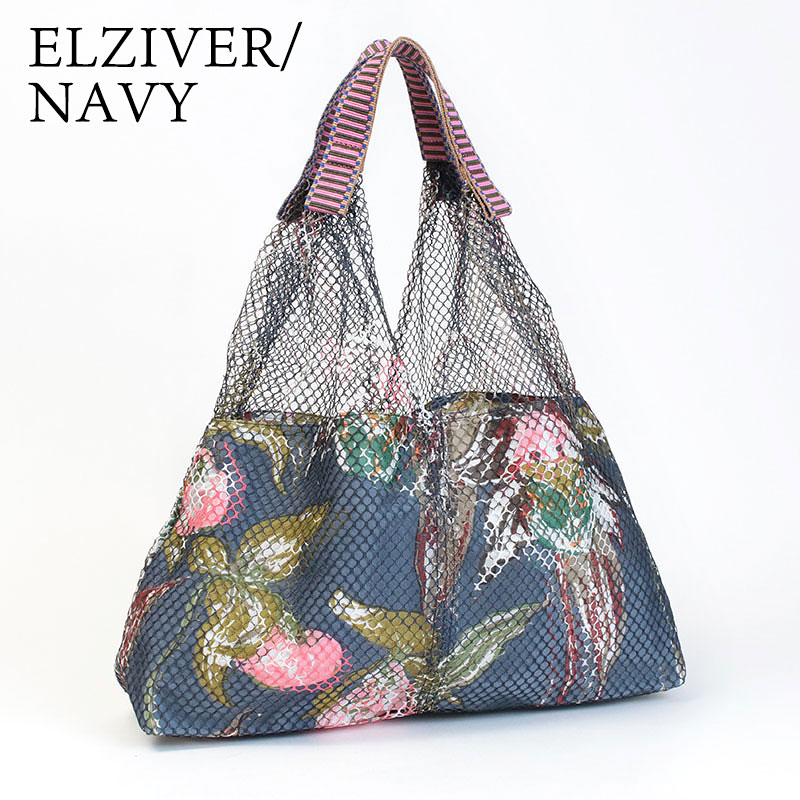 専用ページ　ハンドメイド　エピ　バッグ EPICE（エピス） メッシュバッグ トライアングル型(小) トートバッグ