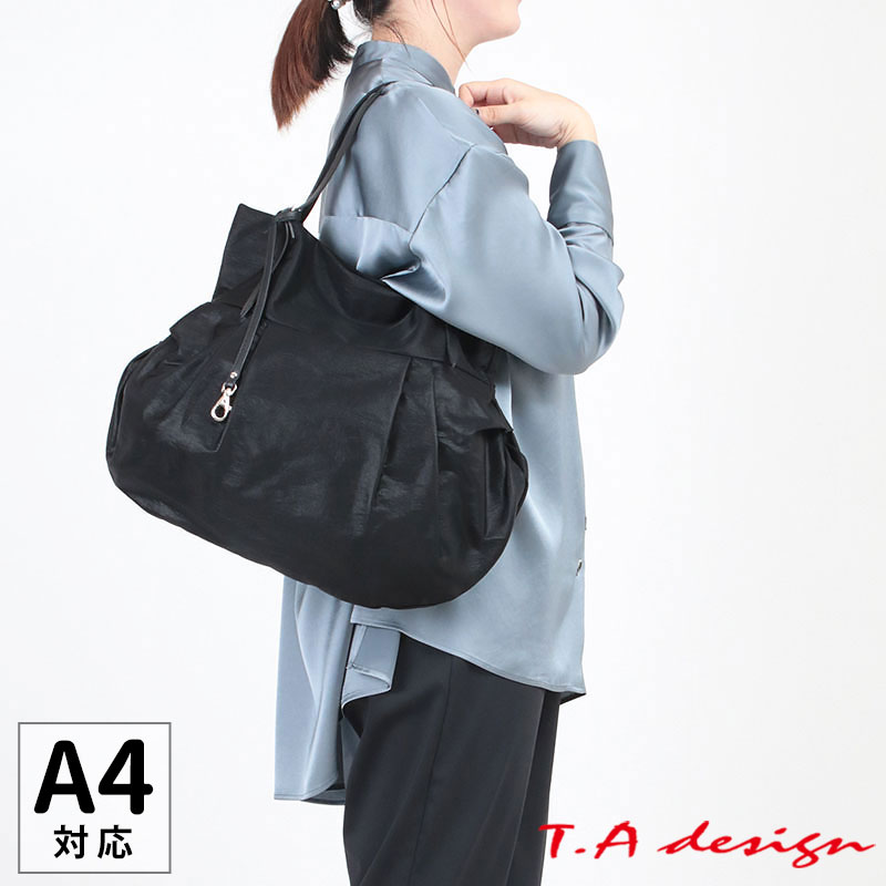 T.A.design T.A design ティーエーデザイン トートバッグ クロ F
