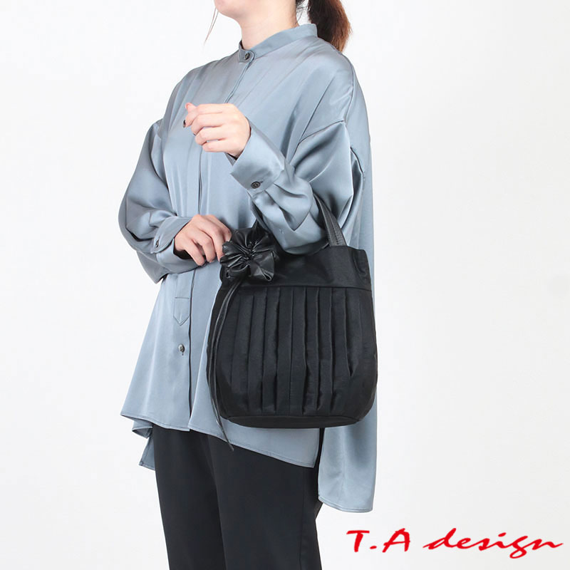 T.A design ティーエーデザイン バッグ 布 レザー 日本製 T.A.design T.A design ティーエーデザイン トートバッグ クロ F