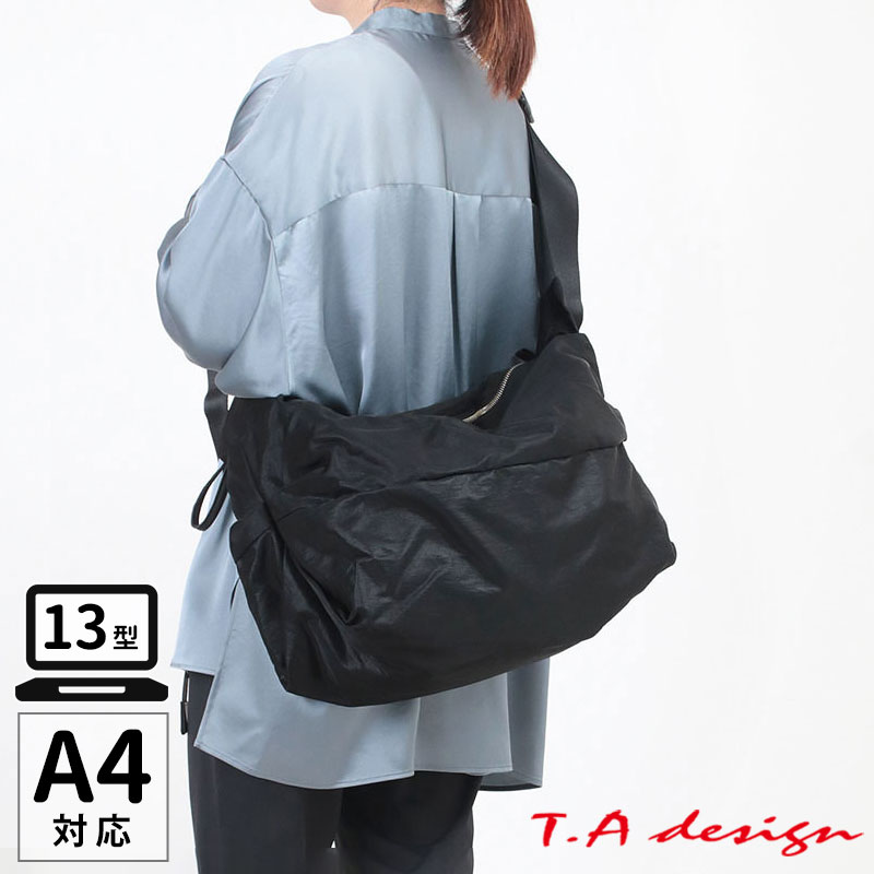 T.A.design T.A design ティーエーデザイン ショルダーバッグ クロ F 