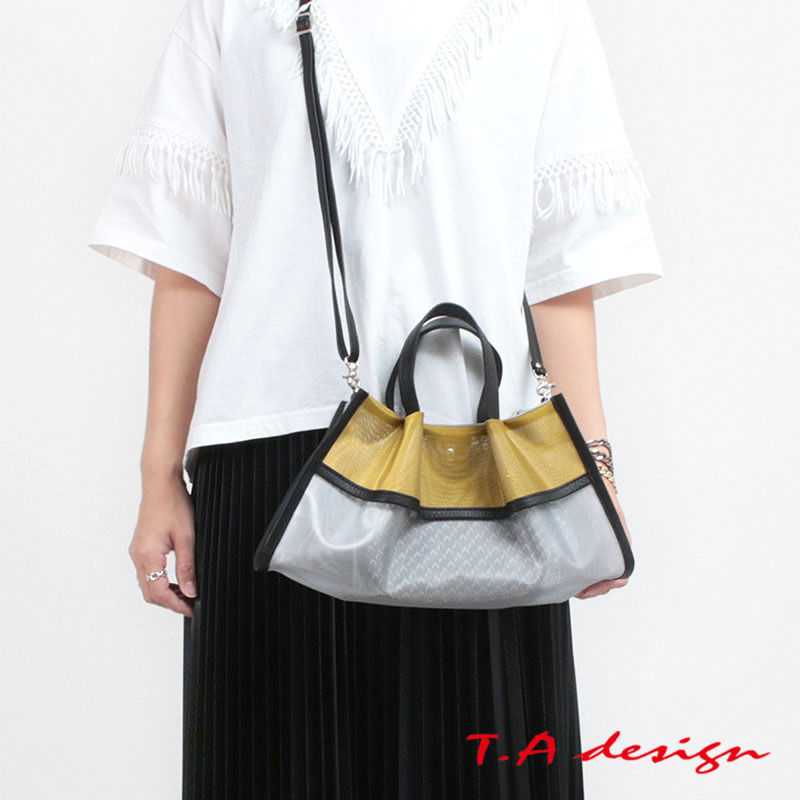 T.A design ティーエーデザイン バッグ 布 レザー 日本製 楽天市場】T.A design バッグ グルグル ステッチ トートバッグ