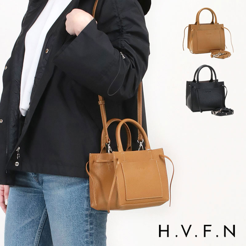H.V.F.N バッグ 2WAY ミニトート TROY ハブファン HV0703 HV0802