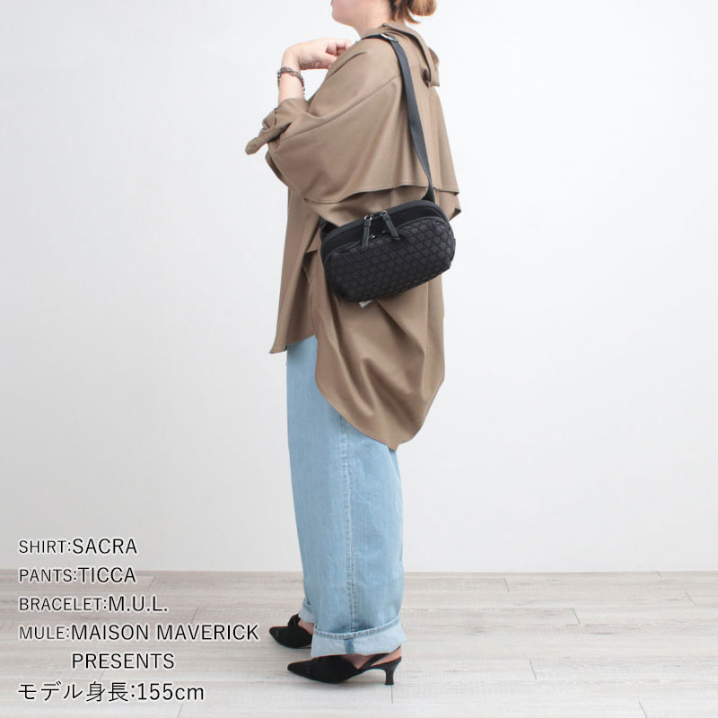 LAQUOH KAGOME ショルダーバッグ コーディネート例