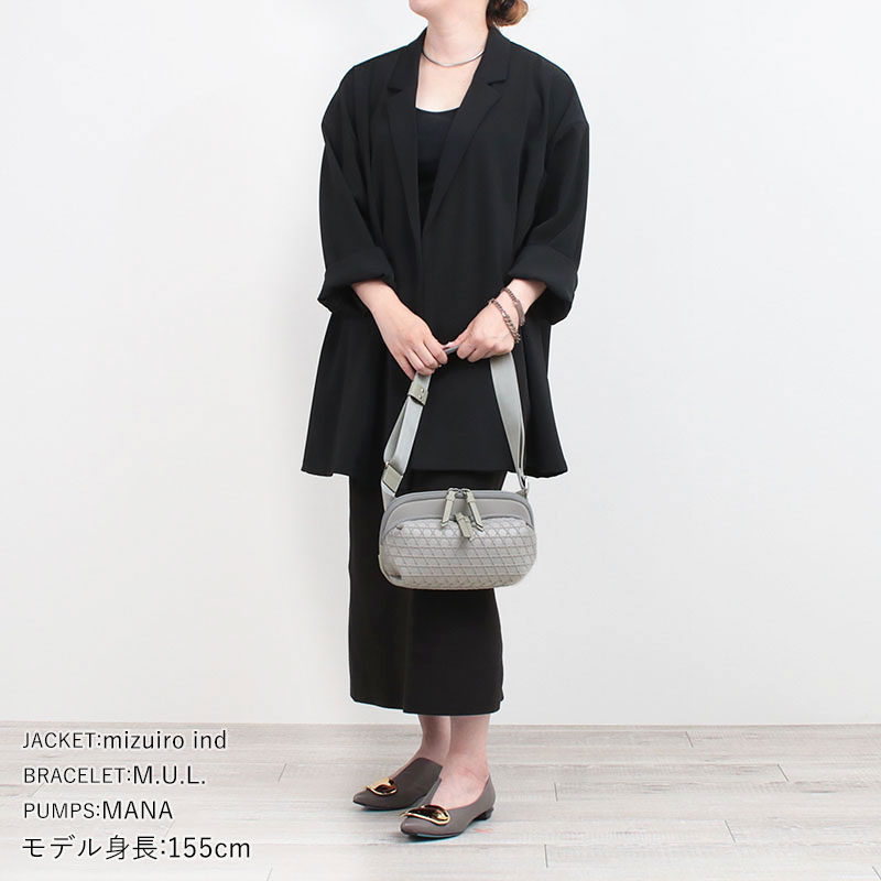 LAQUOH KAGOME ショルダーバッグ コーディネート例