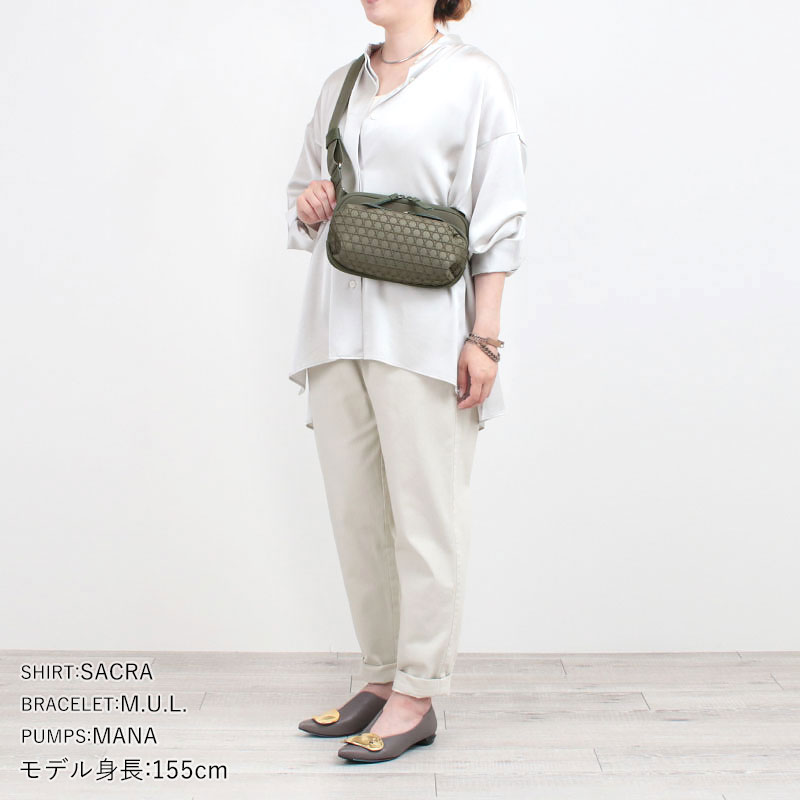 LAQUOH KAGOME ショルダーバッグ コーディネート例