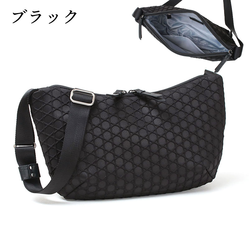 LAQUOH KAGOME ショルダーバッグ ブラック