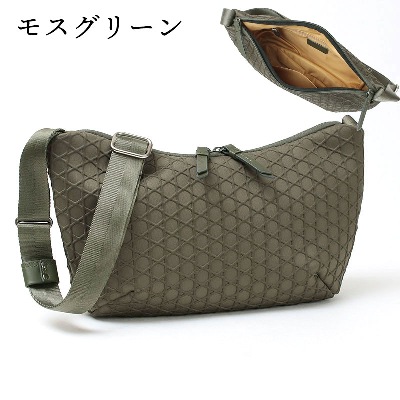 LAQUOH KAGOME ショルダーバッグ モスグリーン