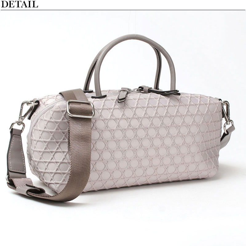 LAQUOH KAGOME ボストンバッグ 正面