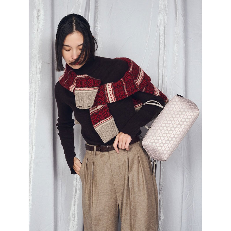 LAQUOH KAGOME ボストンバッグ コーディネート