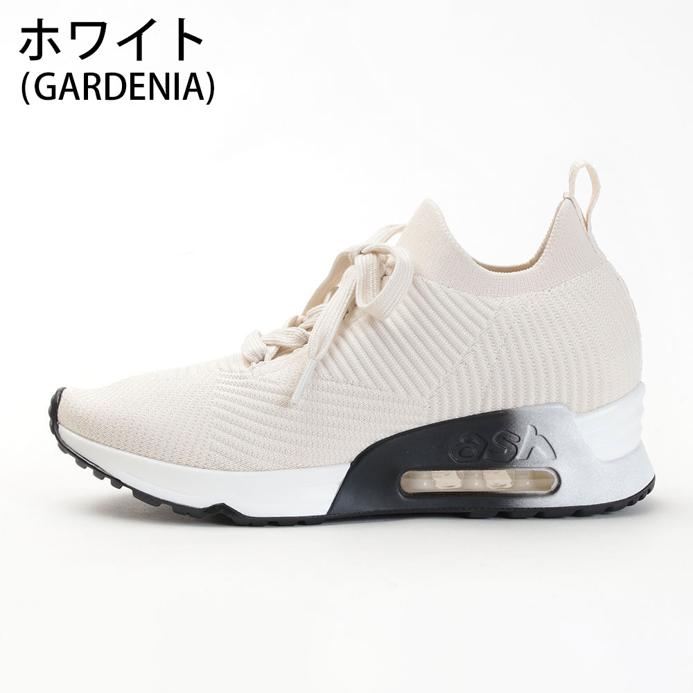 ASH アッシュ スニーカー レディース ニット ローカット LARSEN 137607