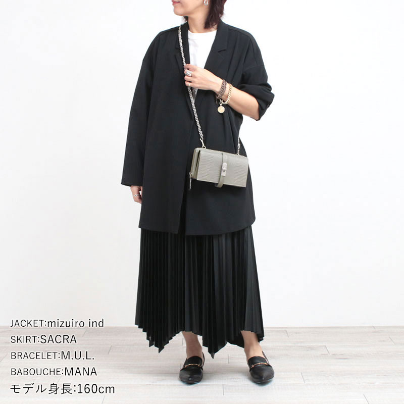 m.u.l お財布 ショルダー コーディネート