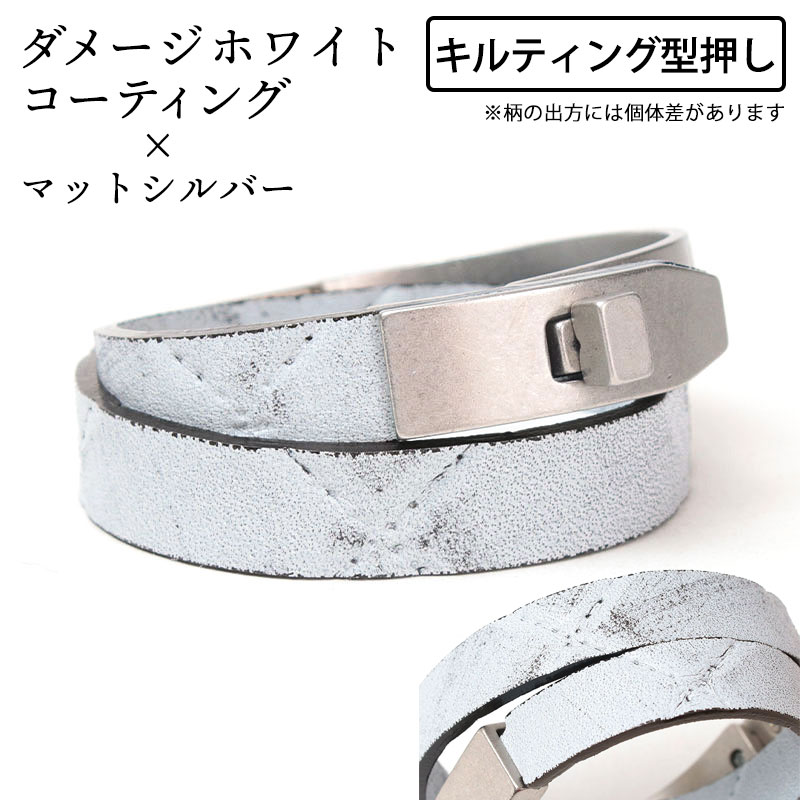 レザーブレスレット メンズ レディース エムユーエル MUL 新レザー 本