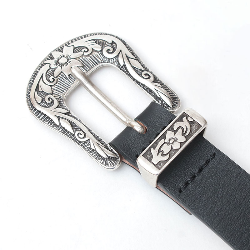 LEFIJE（レフィエ） ベルト レディース シルバーバックル LEFIJE M4252