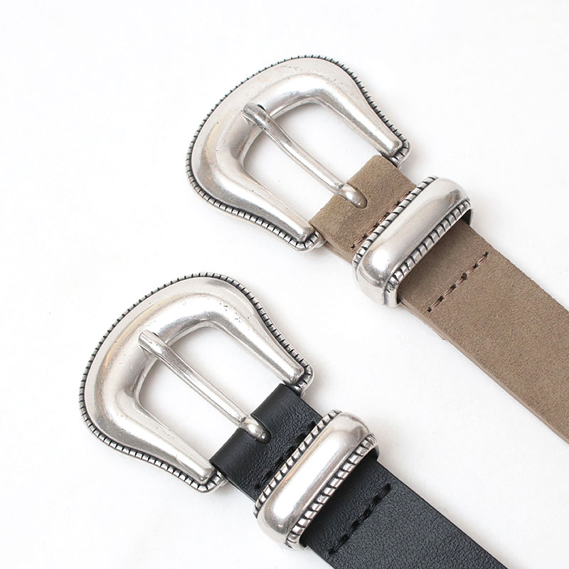 【未使用品】LEFIJE ガチャベルト 2CM silverバックル LEFIJE（レフィエ） ベルト レディース シルバーバックル LEFIJE