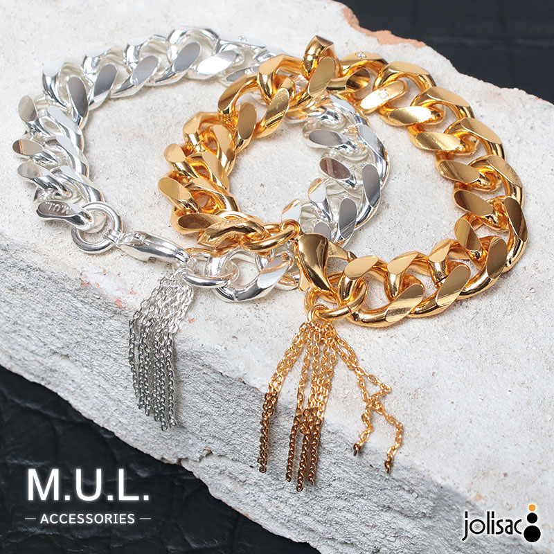 ブレスレット M.U.L. エムユーエル スネークチェーン MULA-068