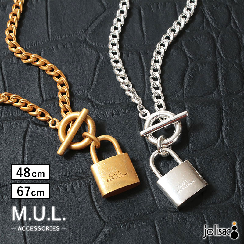 M.U.L. エムユーエル アクセサリー コインネックレス48cm MULA-183