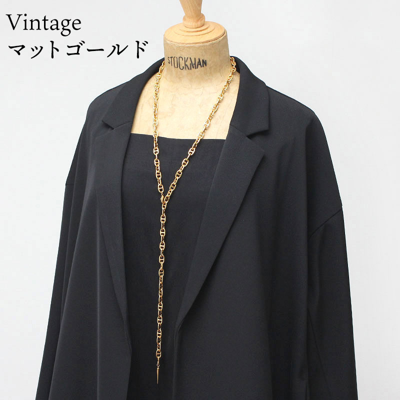 ネックレス M.U.L. エムユーエル ラリエットネックレス MULA-125 新品
