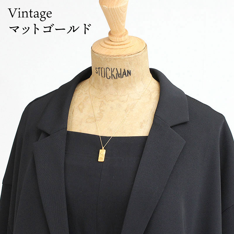 M.U.L. エムユーエル アクセサリー スクエアネックレス45cm MULA-150