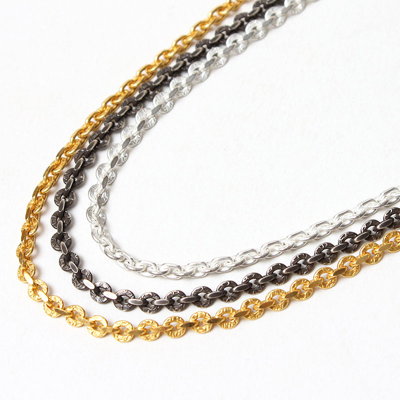 M.U.Lマットゴールド　ネックレス48cm M.U.L. エムユーエル アクセサリー コインネックレス48cm MULA-183