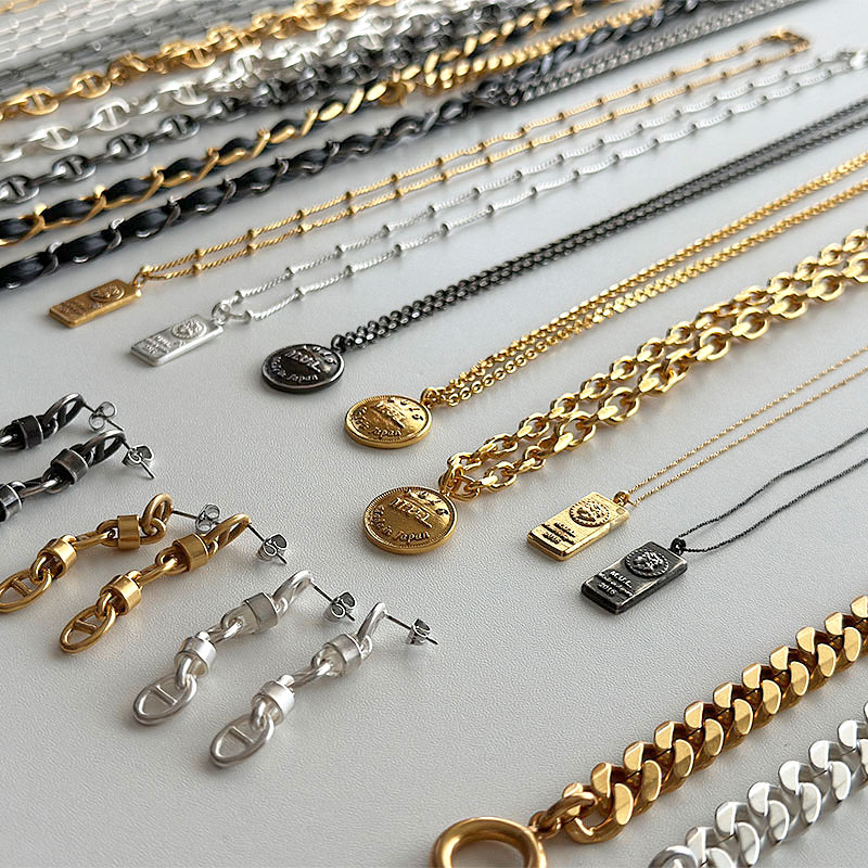 【本日限定価格】M.U.L♥新品未使用 ピアス MULA175 マットゴールド ピアス M.U.L. エムユーエル アクセサリー チェーンピアス MULA-203