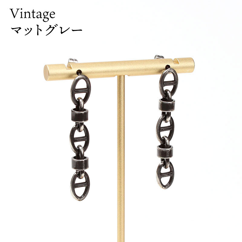 ピアス M.U.L. エムユーエル アクセサリー チェーンピアス MULA-203
