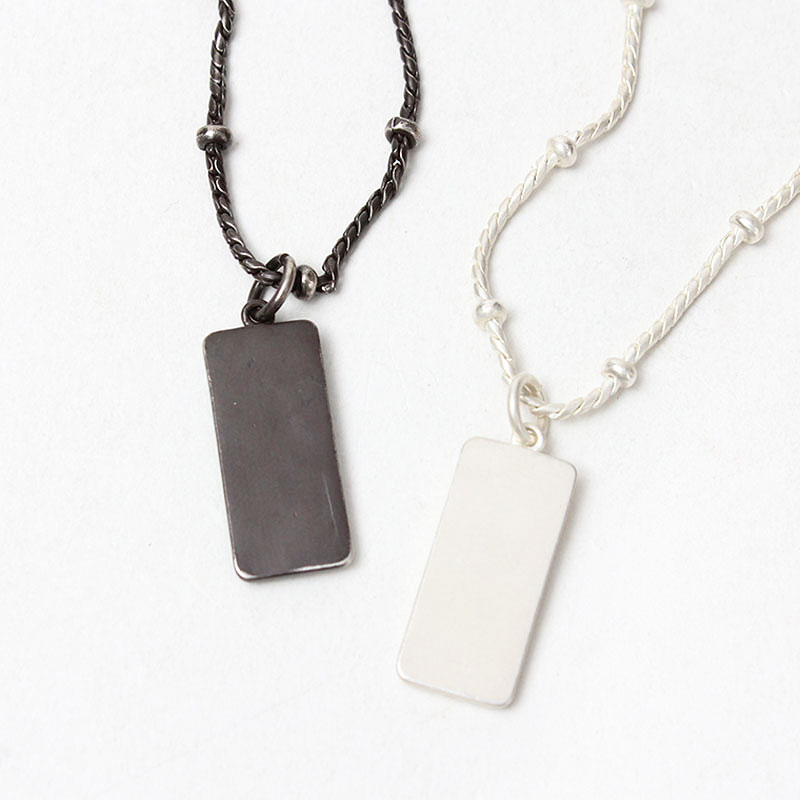 ネックレス M.U.L. エムユーエル アクセサリー DIAMONDスクエア
